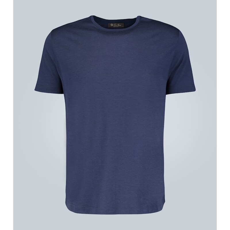 Loro Piana Silk-cotton blend T-shirt