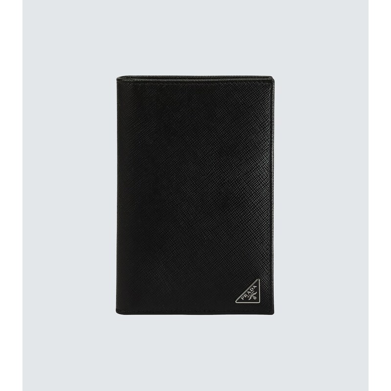 Prada Billfold leather wallet with logo