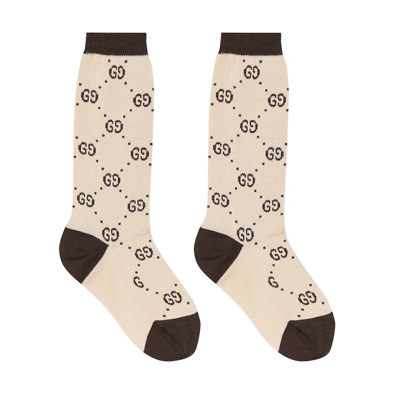 Gucci Kids GG cotton-blend socks