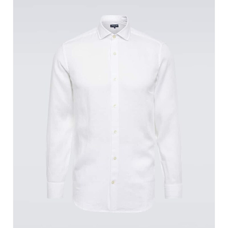Frescobol Carioca Antonio long-sleeved linen shirt