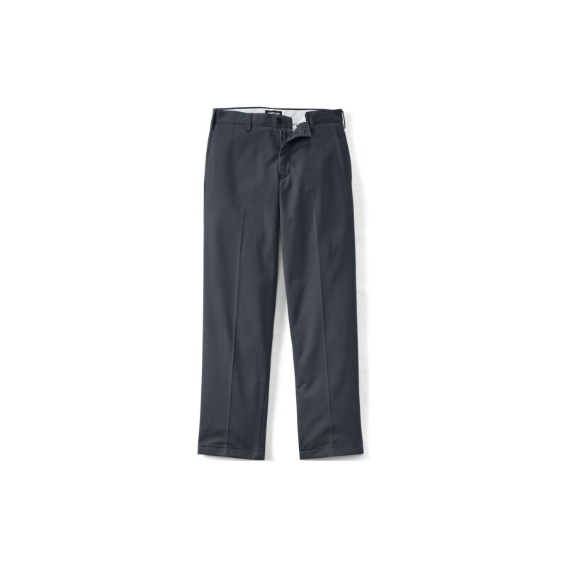 Flat Front Non-iron Chinos, Traditional Fit, Men, size: 33,
