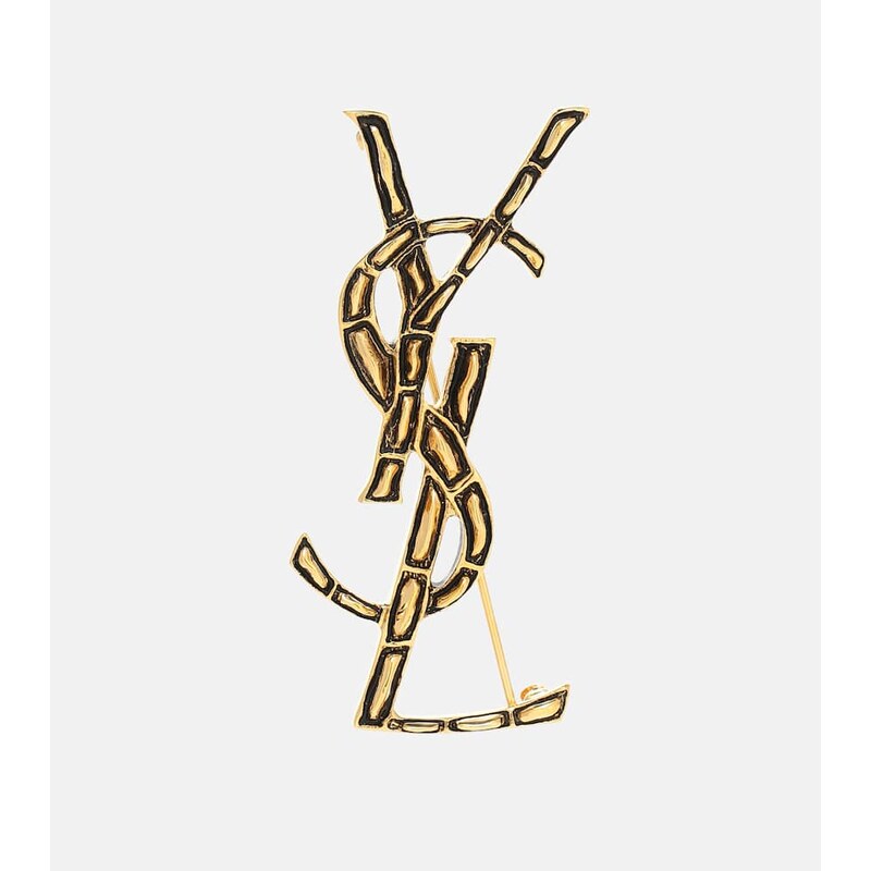 Saint Laurent Opyum YSL brooch