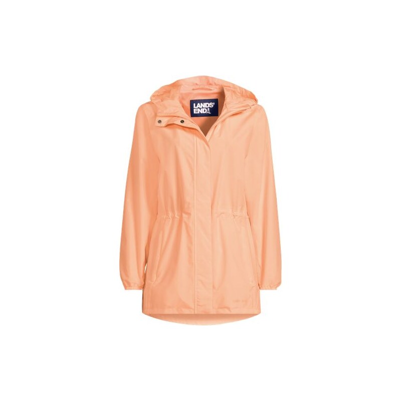 Squall Packable Raincoat, Women, size: 16-18, regular, Orange, 115608647