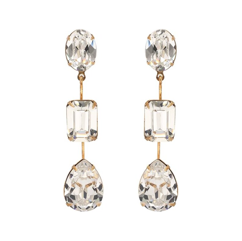 Jennifer Behr Allanah crystal-embellished earrings