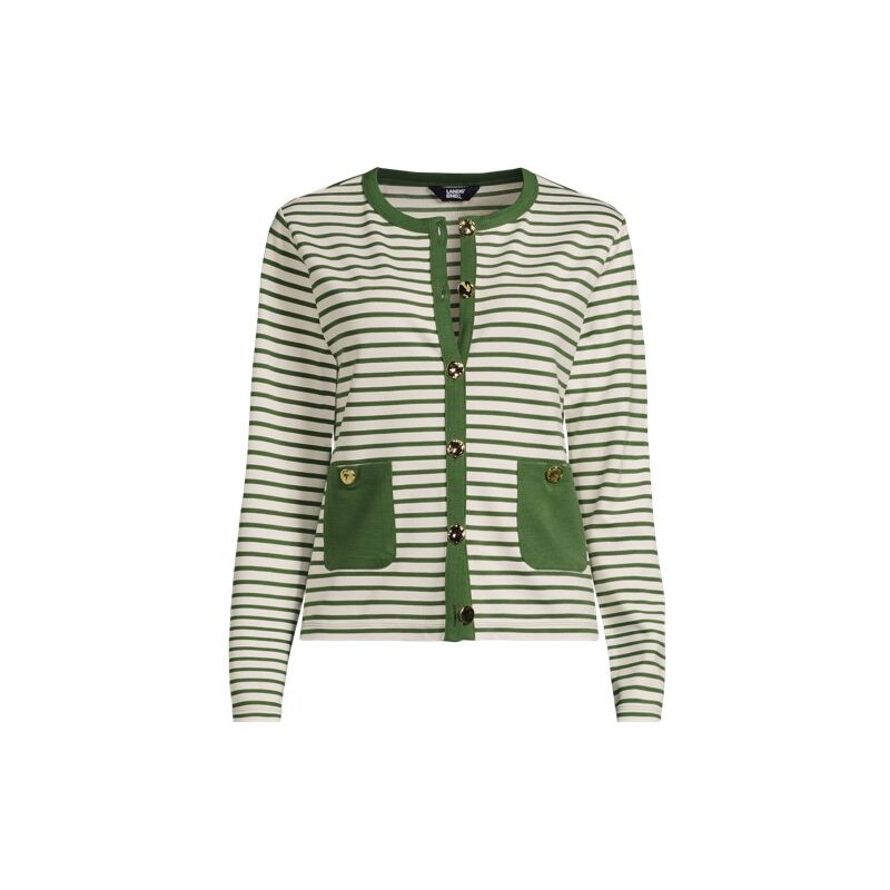 Button Detail Cardigan, Women, size: S, regular, Green,