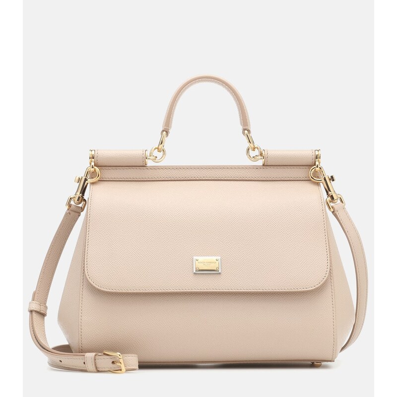 Dolce&Gabbana Sicily Medium leather shoulder bag