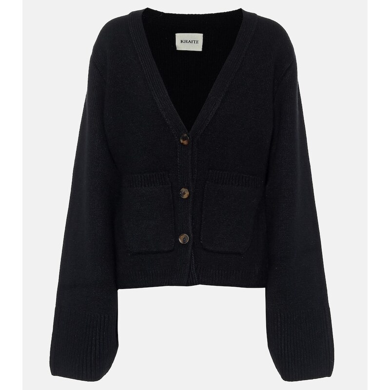 Khaite Scarlet cashmere-blend cardigan
