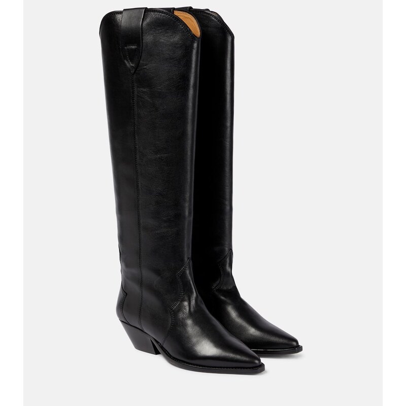 Isabel Marant Denvee leather knee-high boots