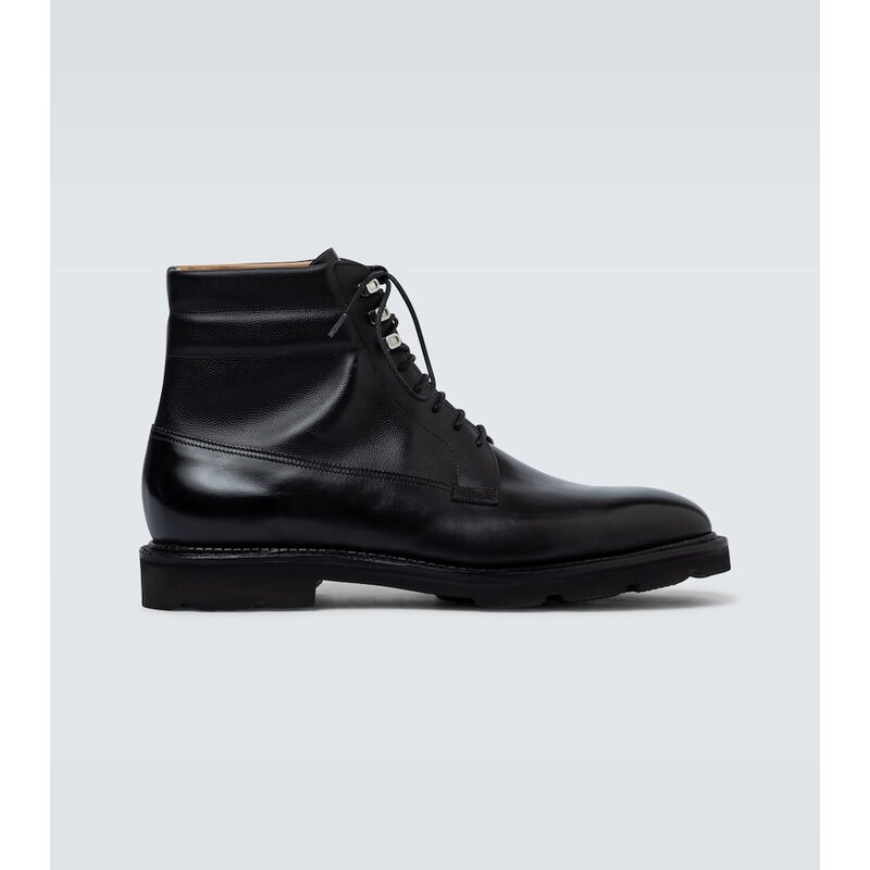 John Lobb Alder leather lace-up boots