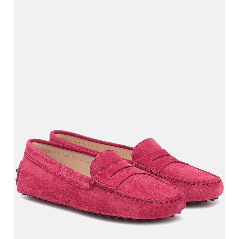 Tods Gommino suede loafers
