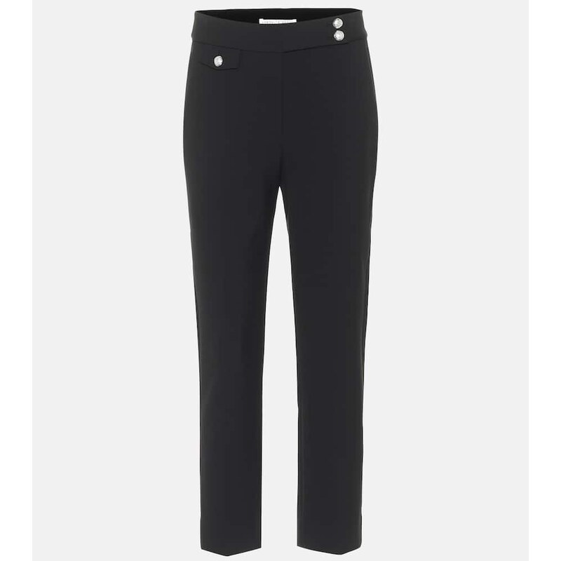 Veronica Beard Renzo high-rise slim cropped pants