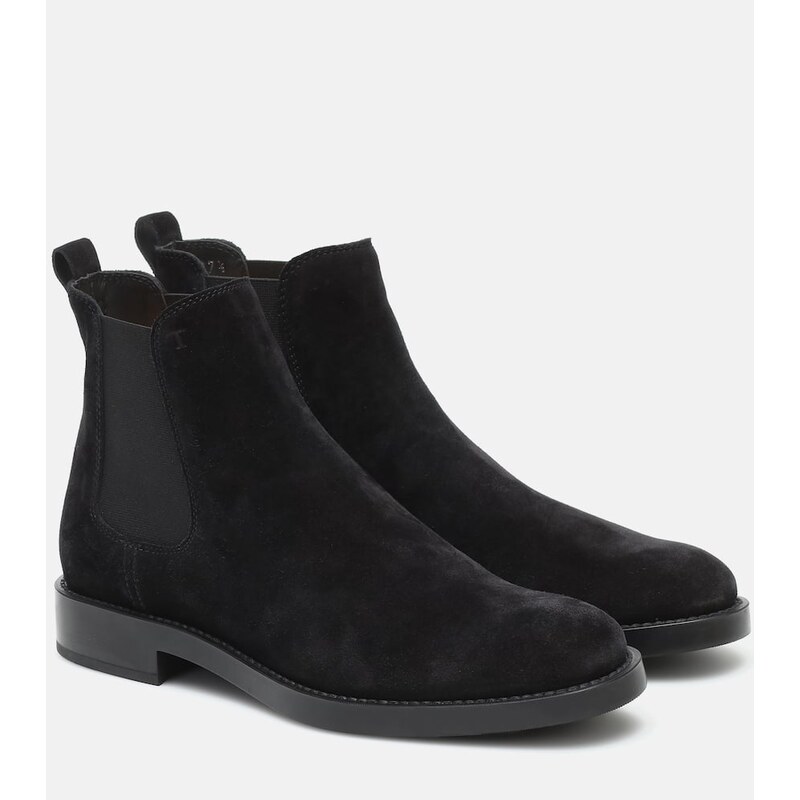 Tods Suede Chelsea boots