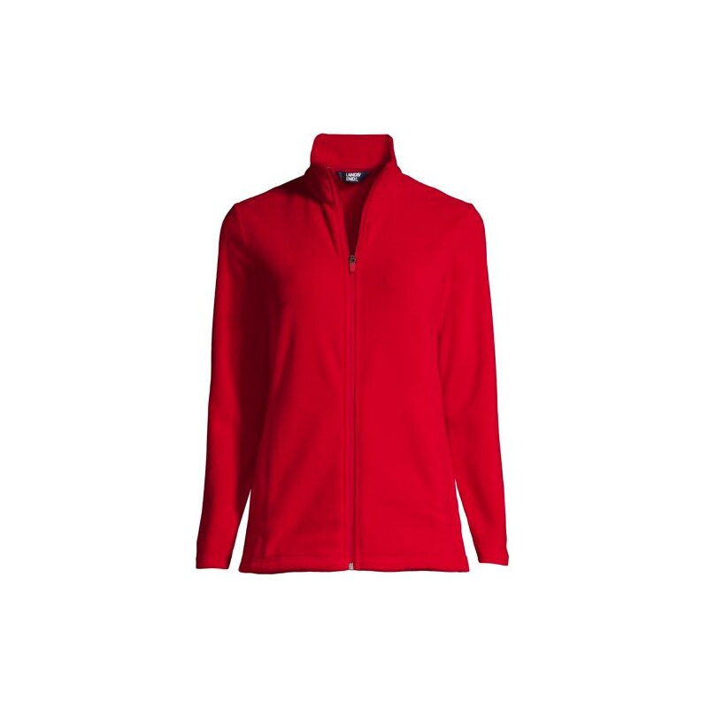 Anyweather Fleece Jacket, Women, size: 16-18, petite, Red, Polyester, 114957226