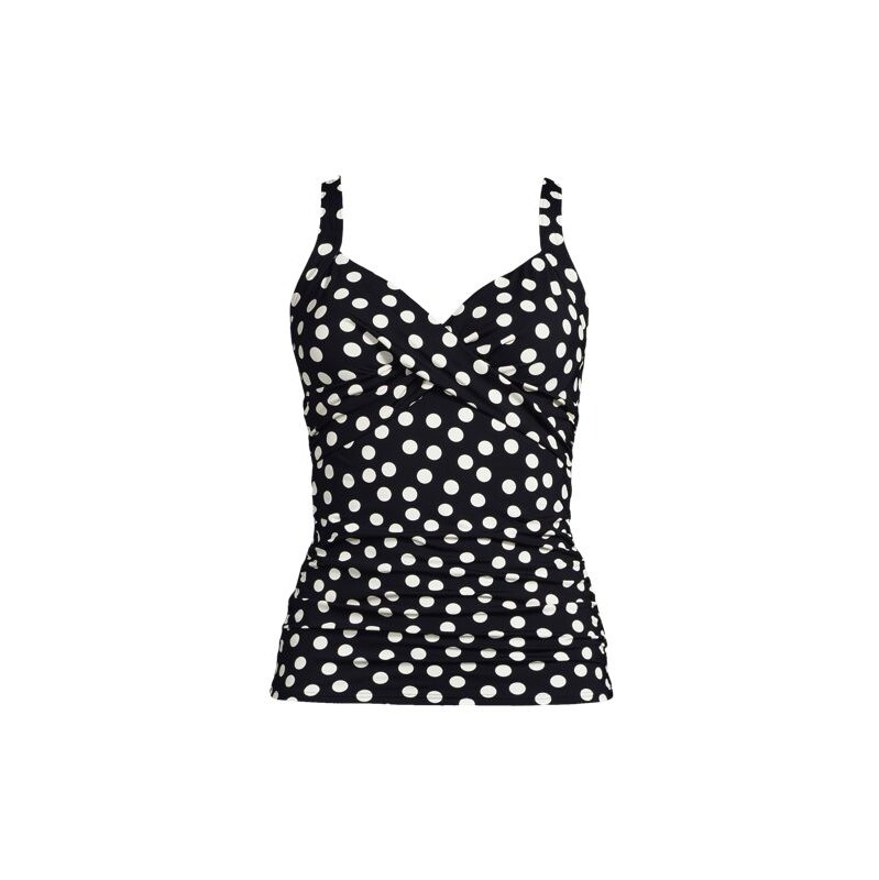 V-Neck Wrap Tankini Top - DDD Cup, Women, size: 14, regular,