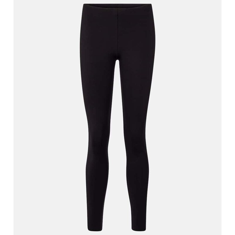 The Row Woolworth mid-rise leggings