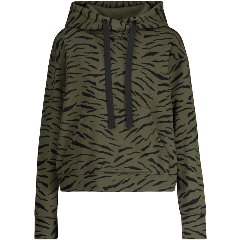 Velvet Roseanne printed cotton hoodie