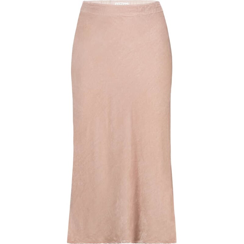 Velvet Taelyn velvet midi skirt