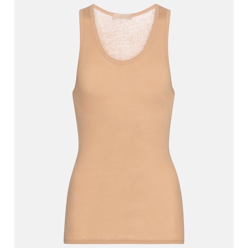 Wardrobe.NYC Ribbed-knit cotton tank top