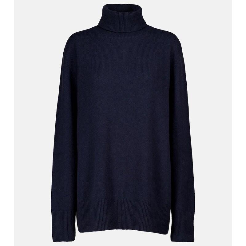 The Row Milina turtleneck wool and cashmere sweater