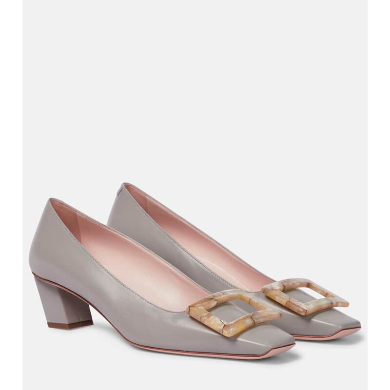 Roger Vivier Belle Vivier leather pumps