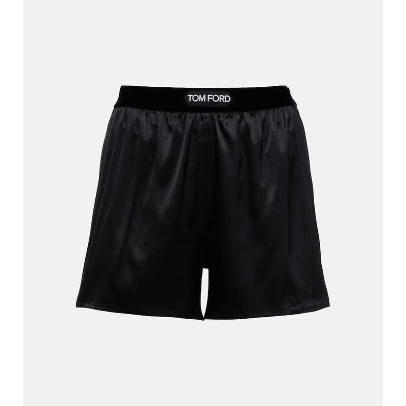 Tom Ford Silk-blend shorts