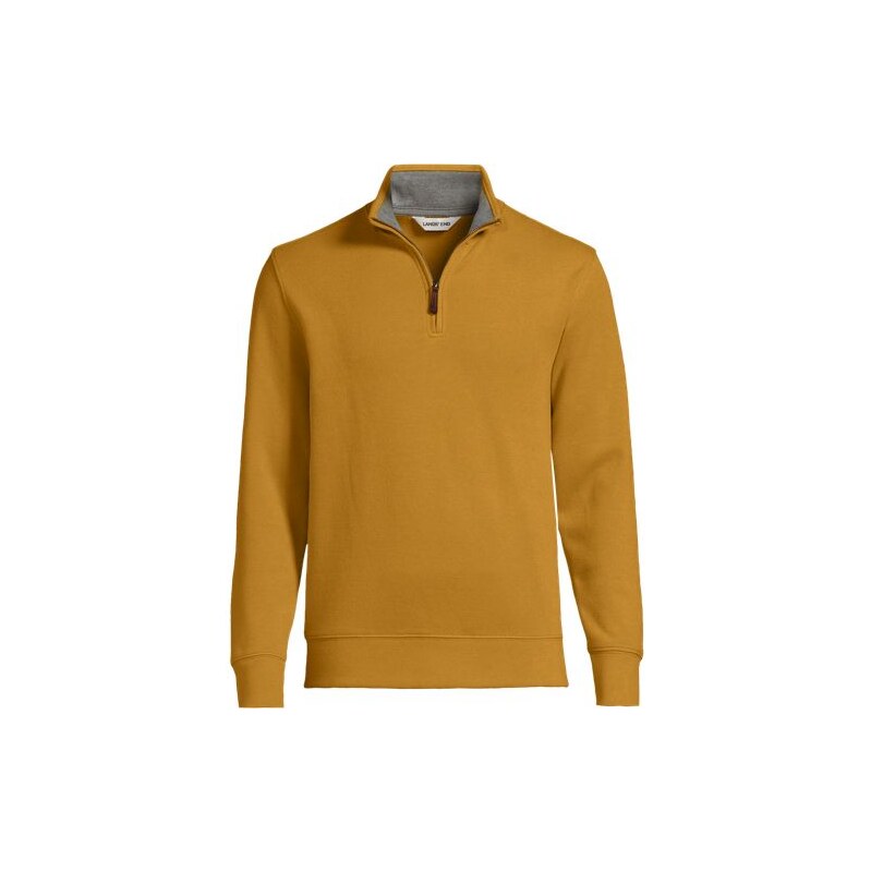 Bedford Quarter Zip Jumper, Men, size: S, regular, Yellow,