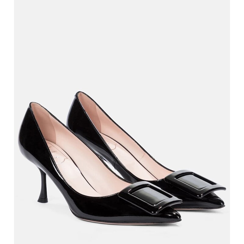 Roger Vivier Viv In The City 65 patent leather pumps