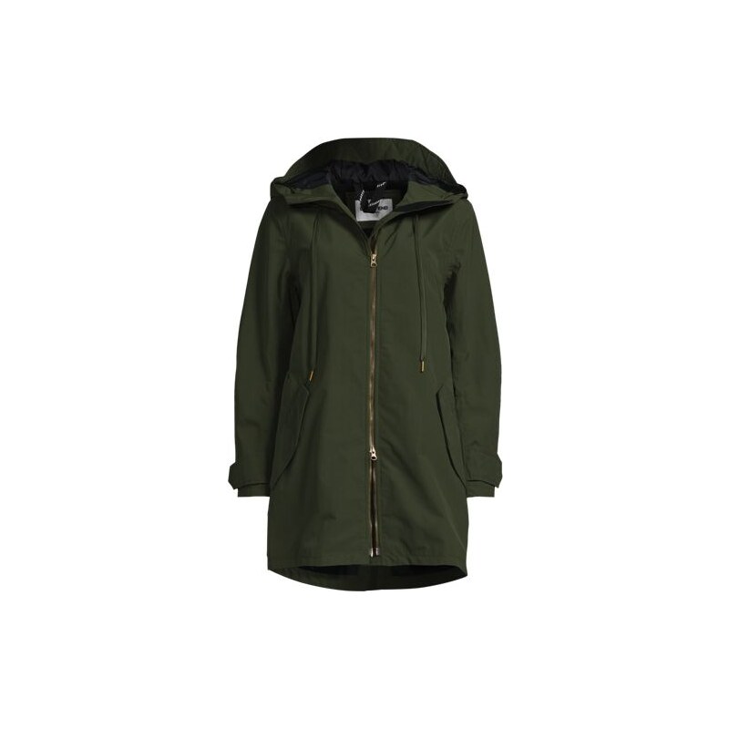 Squall A-Line Rain Jacket, Women, size: 24-26, plus, Green, Nylon, by 114923324