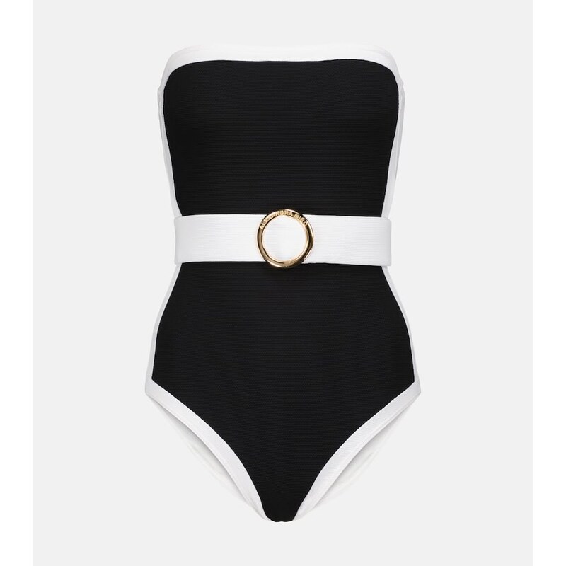 Alexandra Miro Whitney belted swimsuit