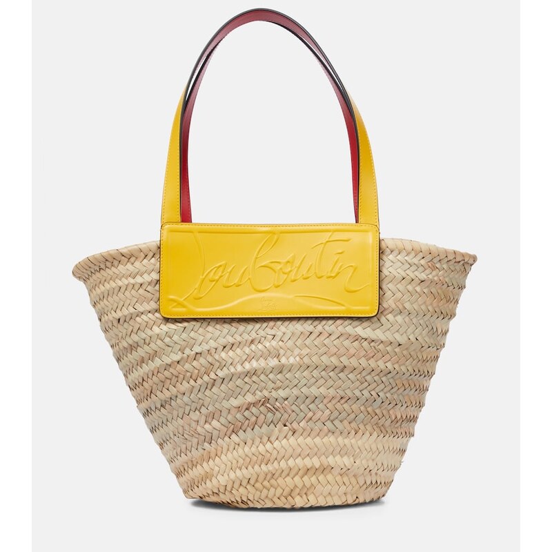 Christian Louboutin Loubishore woven tote