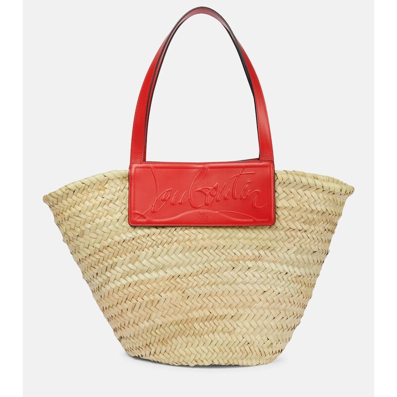 Christian Louboutin Loubishore woven tote