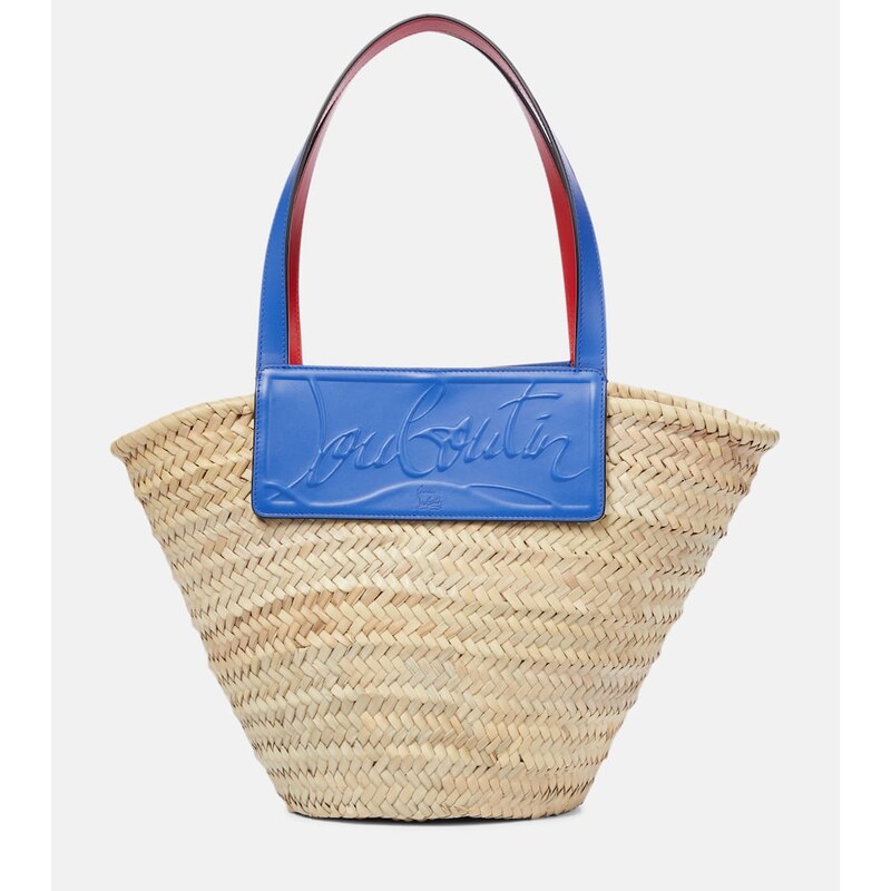 Christian Louboutin Loubishore woven tote