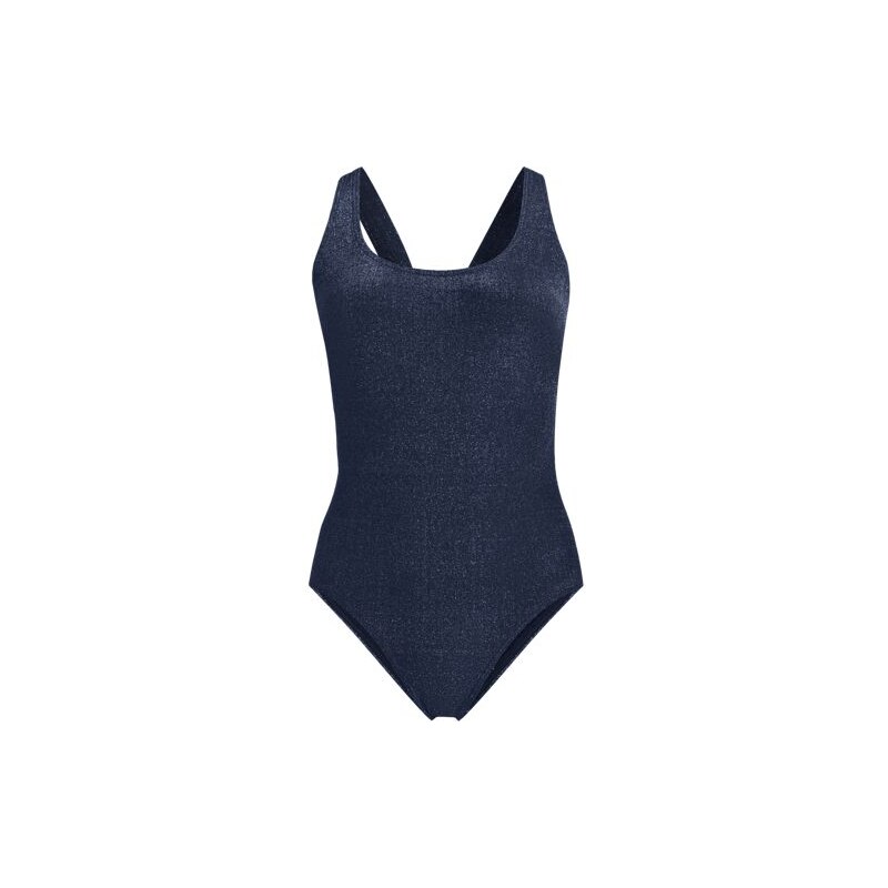 Tugless High Leg X-back Swimsuit - Shine, Women, size: 10, regular, 113265799