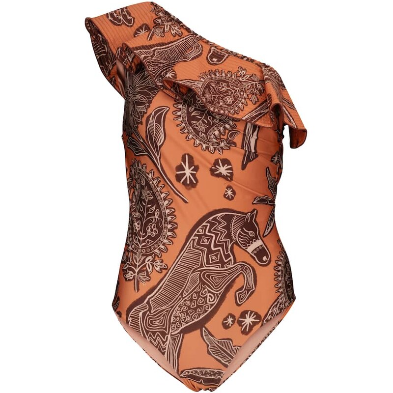 Johanna Ortiz Incaico printed swimsuit