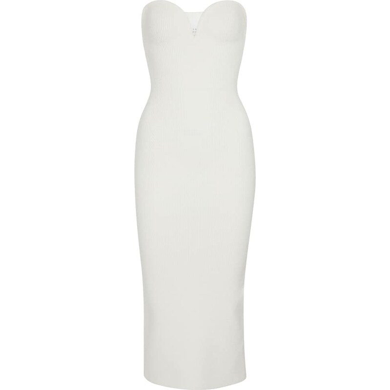 Galvan Thalia strapless midi dress