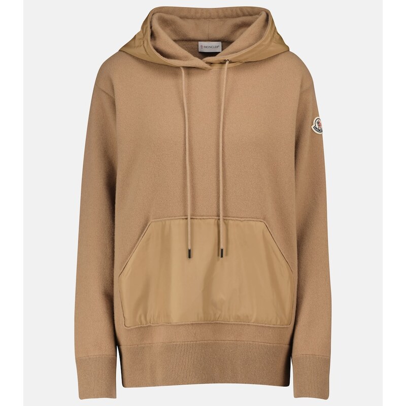 Moncler Wool and cashmere hoodie