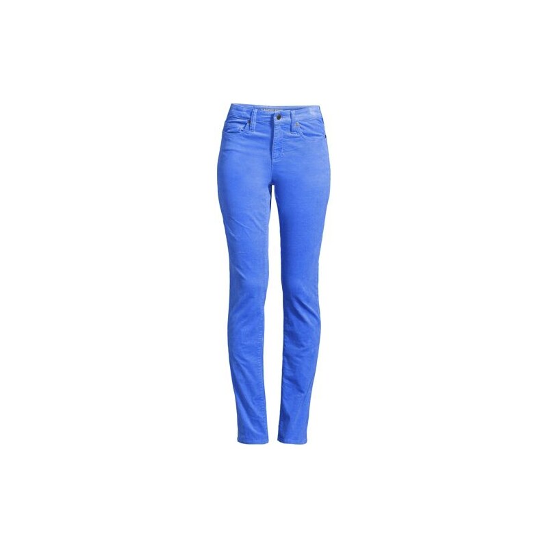 Straight Leg Needlecord Jeans, Mid Rise, Women, size: 22/32,