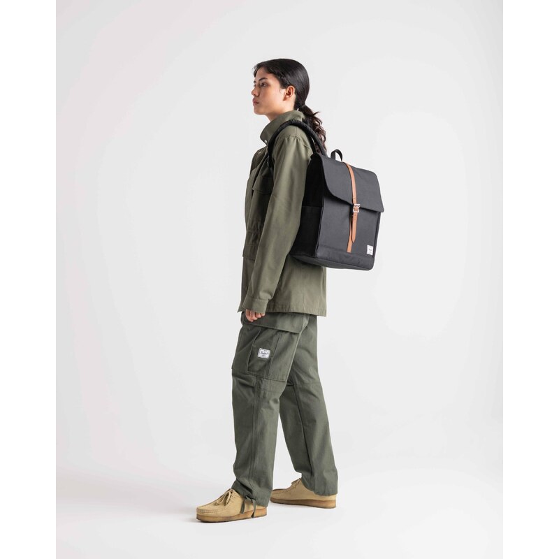 Herschel City Backpack Grey Crosshatch