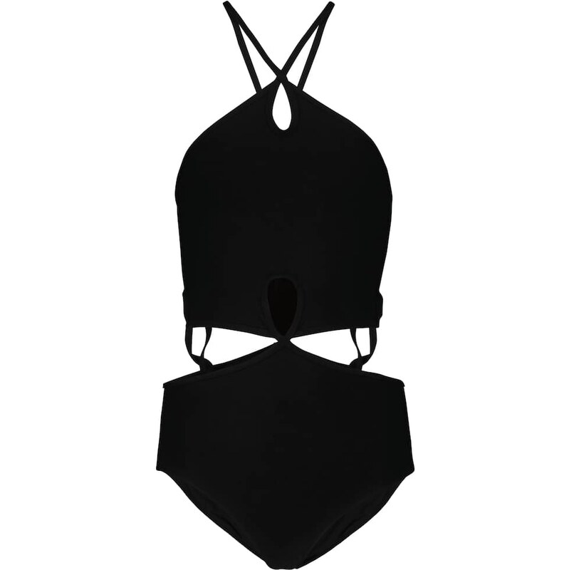 Christopher Esber Cutout halterneck swimsuit