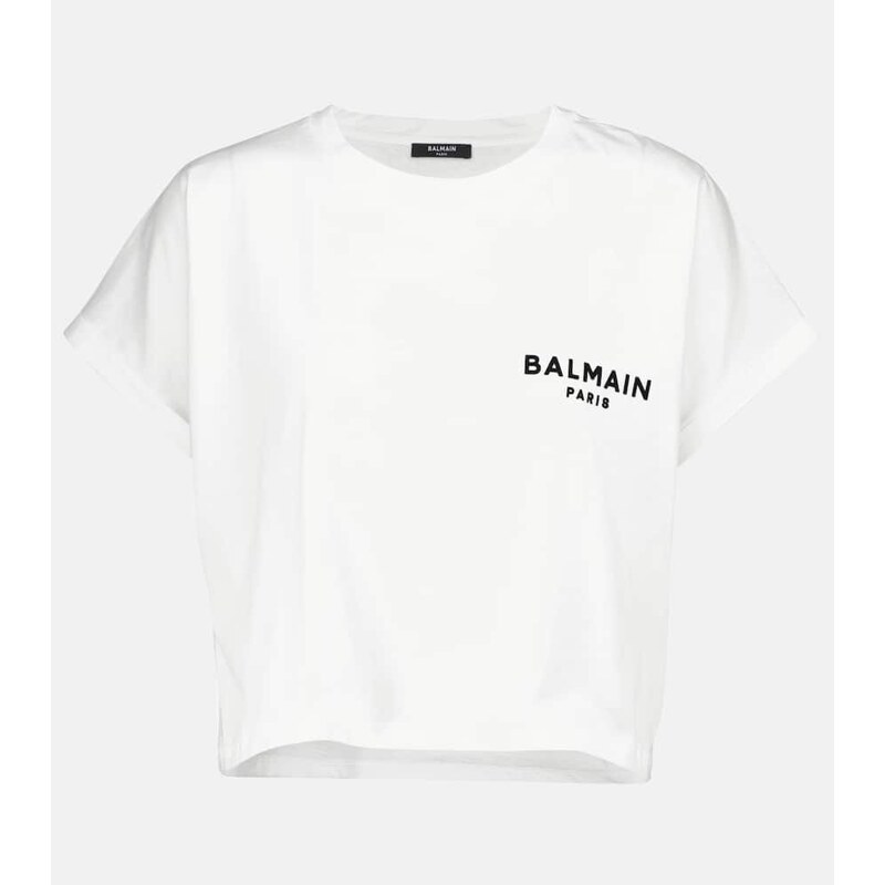 Balmain Logo cotton T-shirt