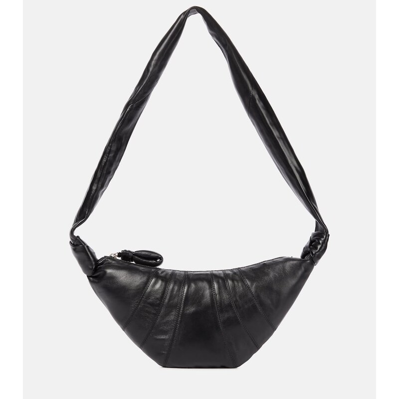 Lemaire Croissant Small leather shoulder bag
