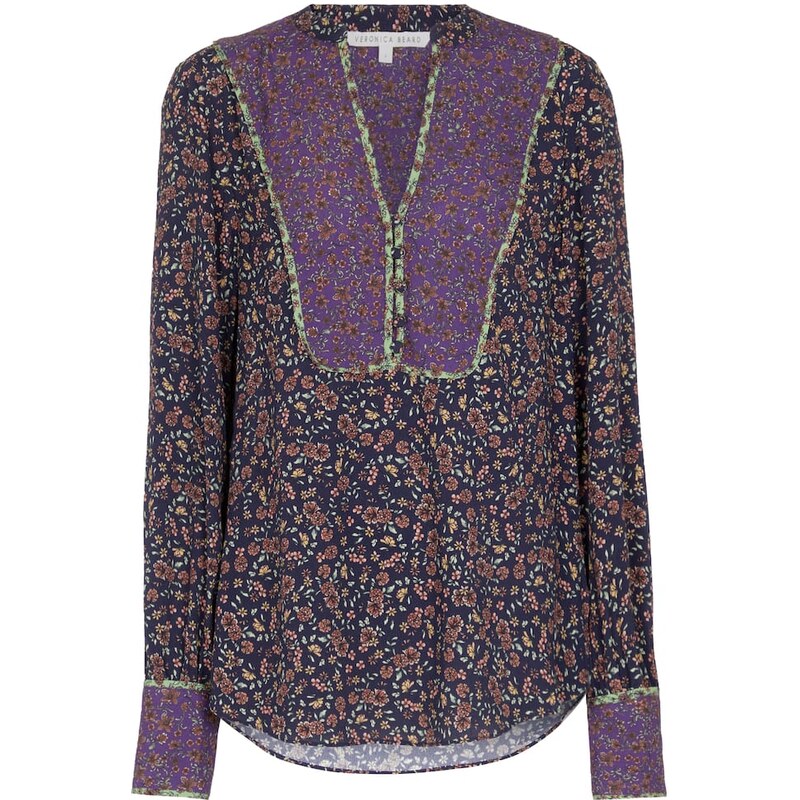 Veronica Beard Betta floral blouse