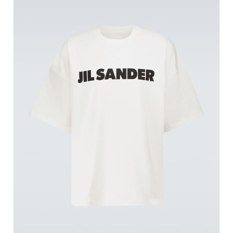 Jil Sander Logo short-sleeved cotton T-shirt