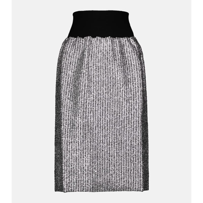 Moncler Genius 2 Moncler 1952 LurexÂ wool-blend midi skirt