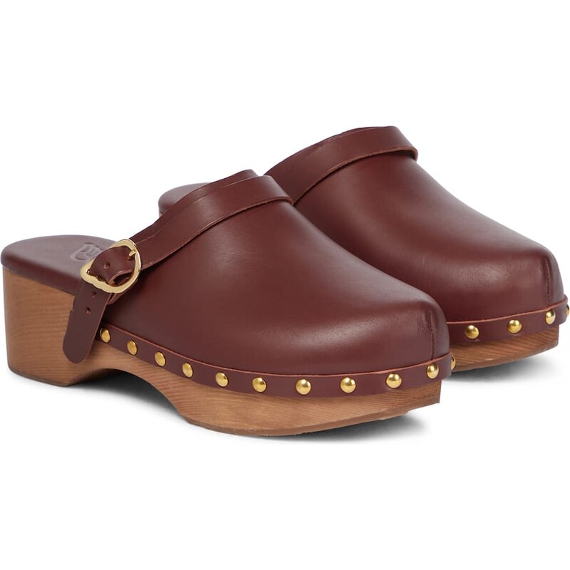 Ancient Greek Sandals Classic Closed leather clogs