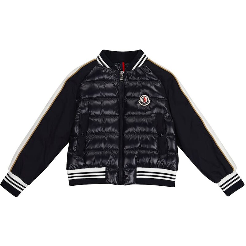 Moncler Enfant Bilheran down bomber jacket