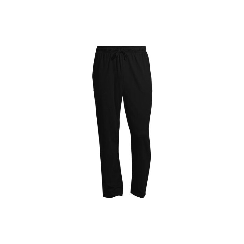 Jersey Pyjama Bottoms, Men, size: M, regular, Black, Cotton, by