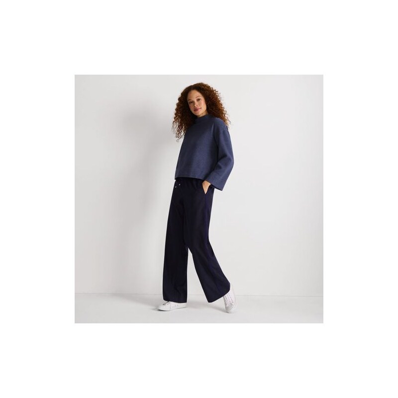 Tie Waist Wide Leg Trousers, Women, size: 10, regular, Misc, by Lands 113288448