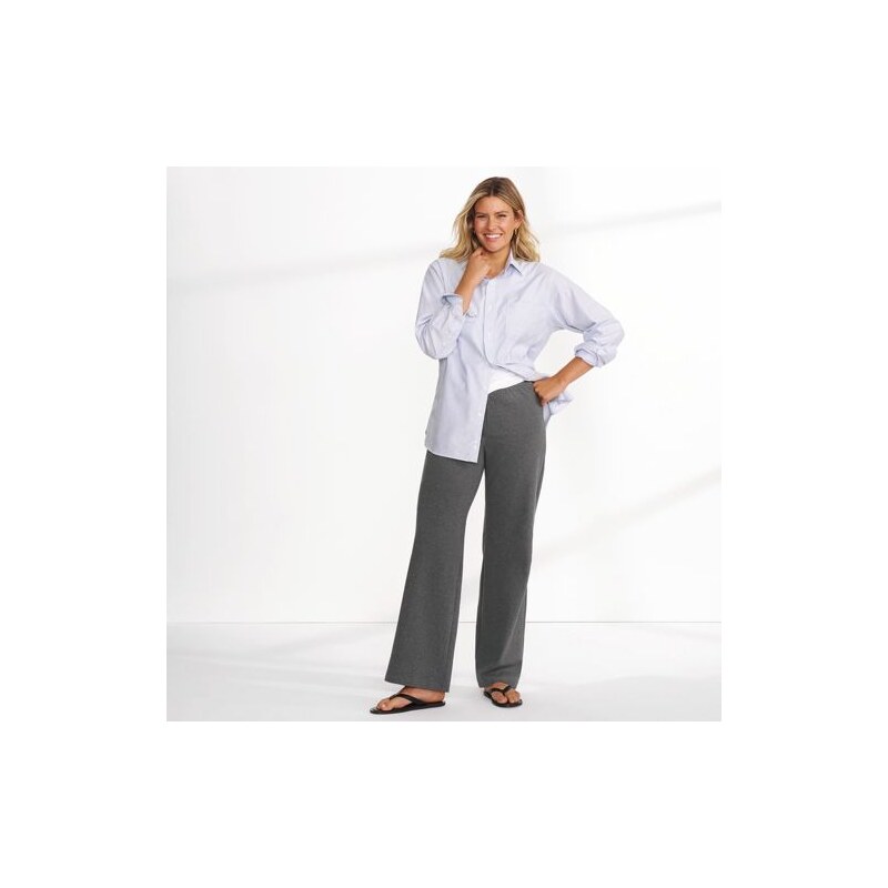 Starfish Wide Leg Stretch Jersey Trousers, Women, size: 10-12, regular 115261272