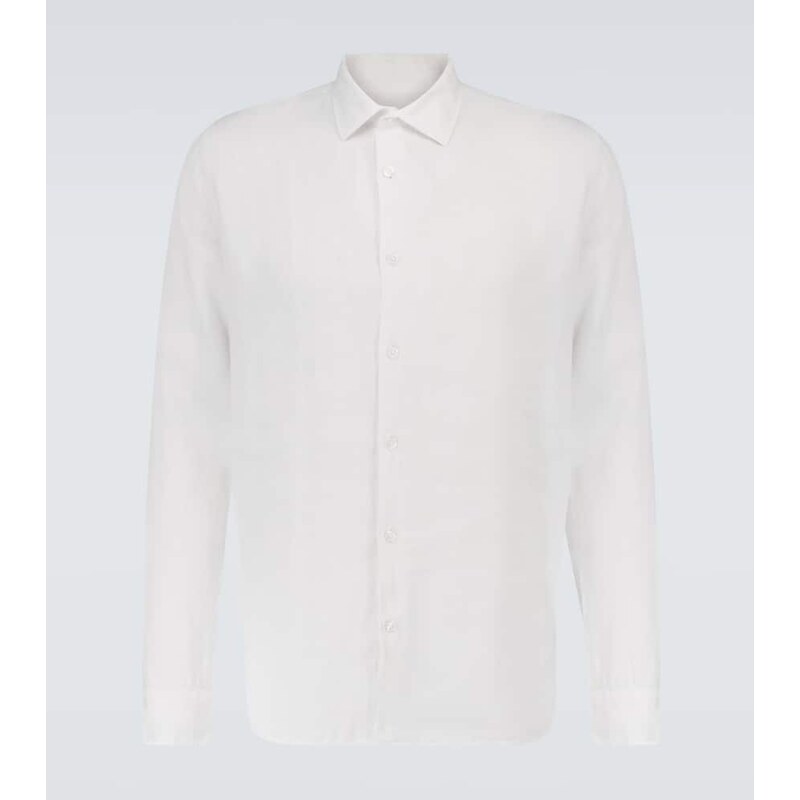 Orlebar Brown Giles linen long-sleeved shirt